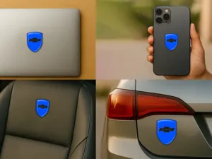 Chevrolet Logosticker Business Edition Stern Minimalistisch
